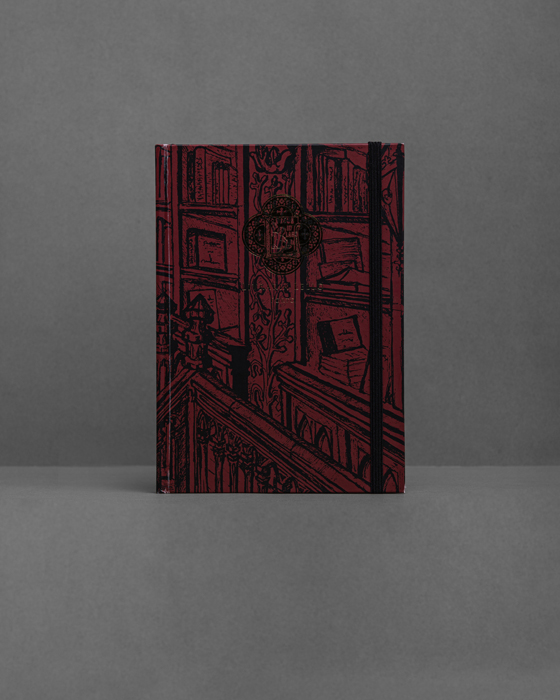 Notebook Livraria Lello Castanho